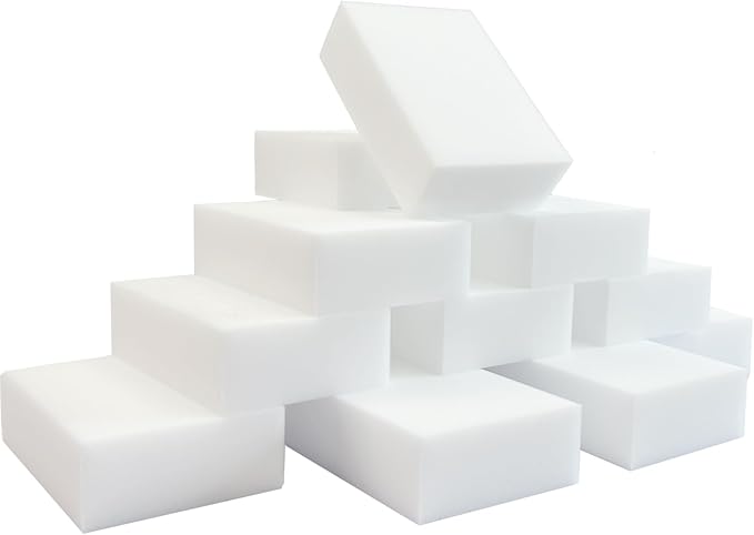 50pcs Magic Sponge Eraser Extra Thick Long Lasting Melamine Cleaning Sponge Bulk by Unknown