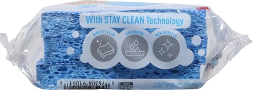 Scotch-Brite Scrub Dots Non-Scratch Scrub Sponge, Rinses Clean, - Image 13