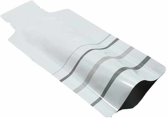 100 Pack 1.97x4.3 inch Heat Seal Sample Mylar Packets by Unknown