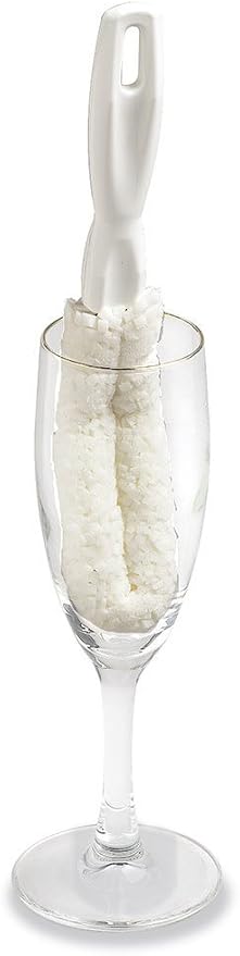 Brushtech B61C Crystal Stemware Wine Glass & Flute Cleaning Brush, Non-Scratch - Image 2