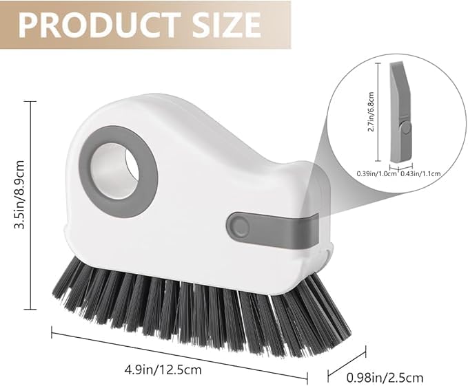 2 in 1 Groove Cleaning Brush Window Track Cleaning Tools, 2026 New - Image 2