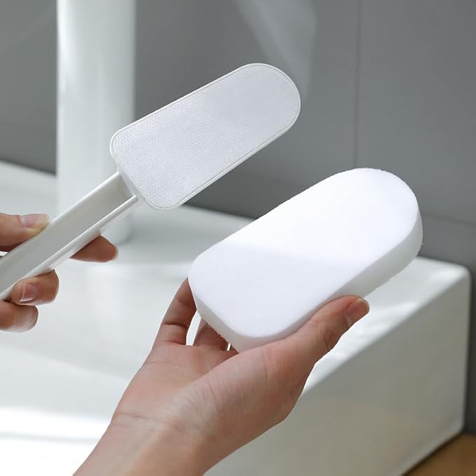 Extended Handle Sponge Scrubber - Image 4