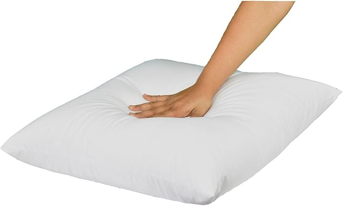 MoonRest® 16x22 Inch Synthetic Down Alternative Rectangle Pillow Insert Form Stuffer for Sofa Shams, Decorative Throw Pillow, Cushion and Bed Pillow Stuffing - Hypoallergenic 16“X 22”