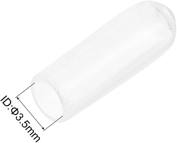 uxcell 20pcs Rubber End Caps Protective Caps 3.5mm ID Vinyl PVC Round Tube Bolt - Image 3