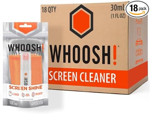 WHOOSH! Screen Cleaner Kit, Eyeglasses, LCD & TVs by WHOOSH