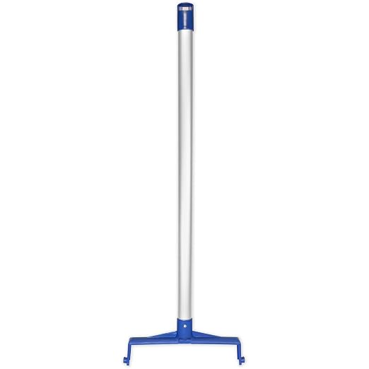 SPARTA Upright Dustpan with Aluminum Handle, Serrated Edge - Image 3