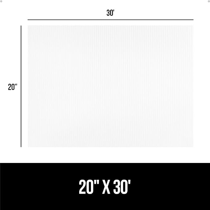 GORILLA GRIP DuraGuard Shelf Liner, 20x30 Non-Adhesive Cabinet Liners - Image 8