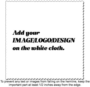 Muka 100 Pcs Custom Microfiber Cleaning Cloth 6X6 Inch Full Color Printed - Image 2