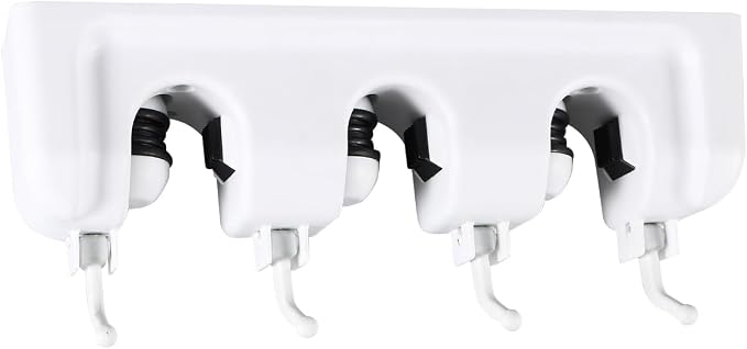 Zerodeko Wall Mounted Mop Rack by Zerodeko