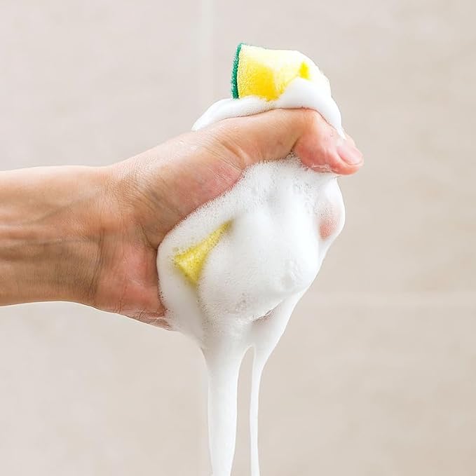 Kitchen Cleaning Sponge, Heavy Duty Non-Scratch Sponge - Image 4