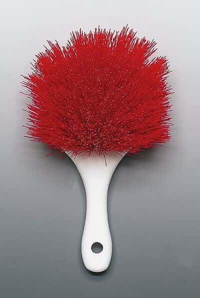 Cole-Parmer Utility Brush 8.5" Polyester Bristles Red by Cole-Parmer
