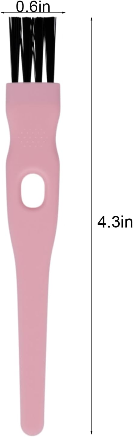 Mini Cleaning Brushes with Nylon Bristles – 6 Pack, 4.3" Long – Precision - Image 2