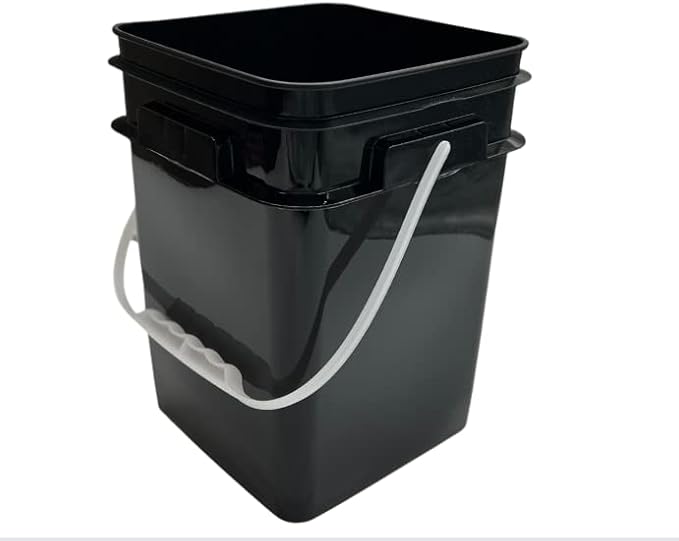 House Naturals 4 Gallon Square Food Grade Bucket Pail - Image 5