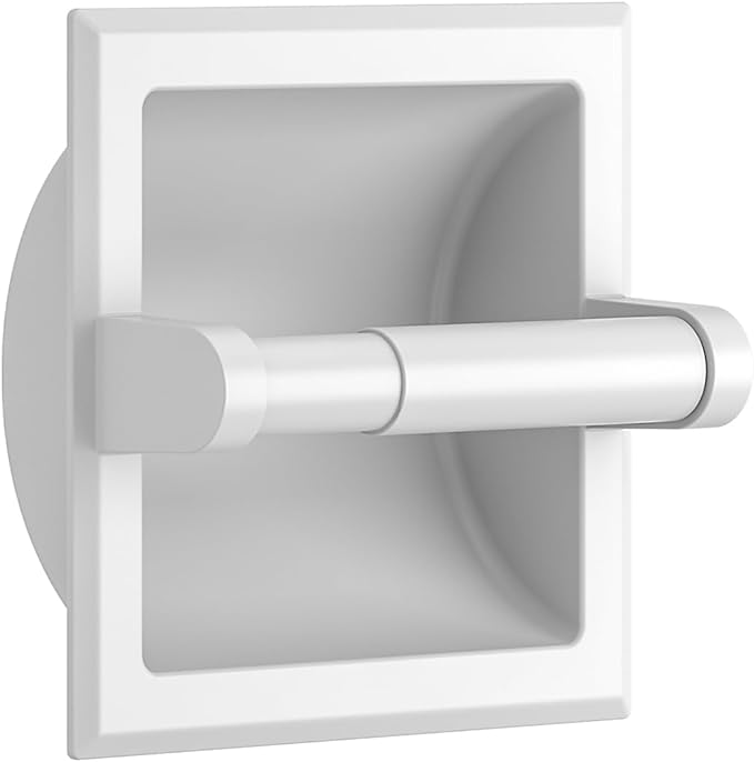 FORIOUS Recessed Toilet Paper Holder, Stainless Steel Durable Tissue Roll by FORIOUS