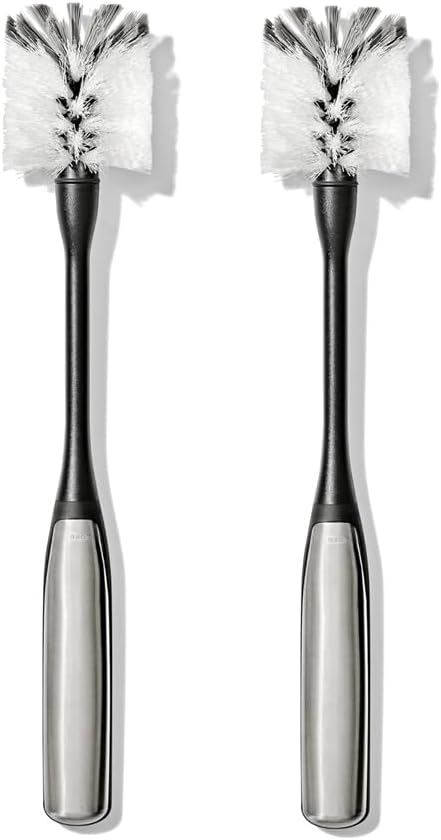 OXO Steel Bottle Brush with Replaceable Head, 2 Pack by OXO