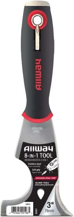 ALLWAY SXG1 8-IN-1 Soft Grip Painter's Multi Tool - Image 2
