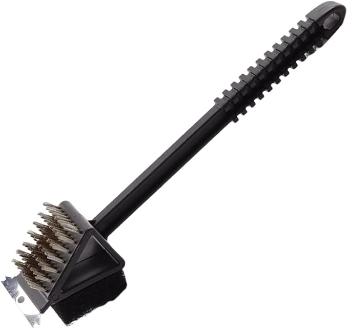 3-in-1 BBQ Grill Cleaning Brush, Brush Outdoor BBQ Cleaner Accessories Brush by OULIGET