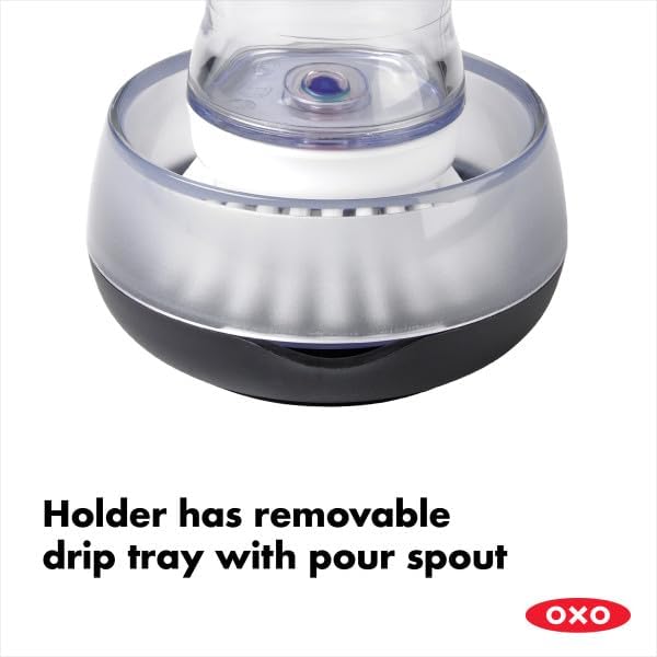 OXO Good Grips Soap Dispensing Palm Brush Storage Set - Image 5
