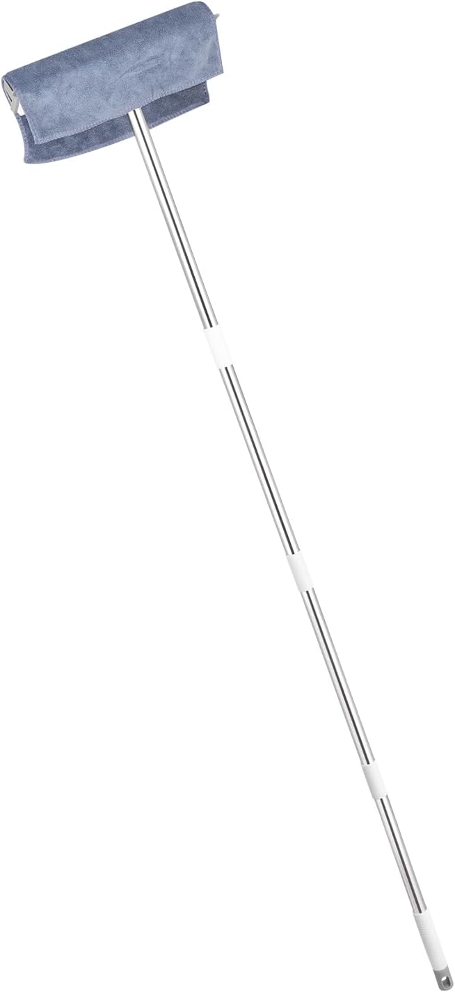 VEVOR Pet Hair Removal Broom, 58.46 in Adjustable Long Handle, Rubber Broom - Image 10