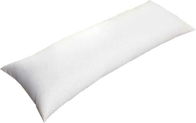 MoonRest® 14x38 Inch Synthetic Down Alternative Rectangle Pillow Insert Form Stuffer for Sofa Shams, Decorative Throw Pillow, Cushion and Bed Pillow Stuffing - Hypoallergenic 14” X 38”