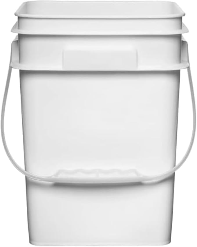 House Naturals 4 Gallon Square Food Grade Bucket Pail - Image 4