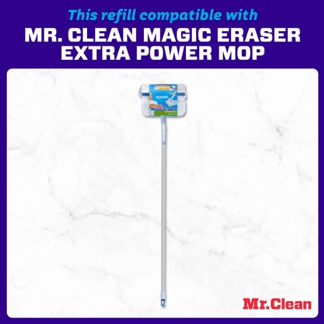 Mr. Clean Magic Eraser Extra Power Floor Mop Refill Head - Image 7