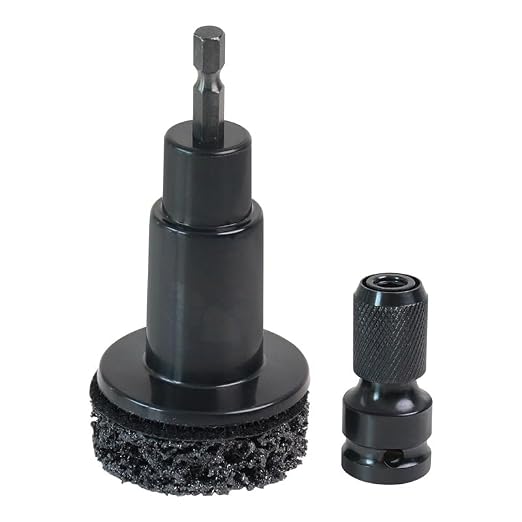 Inner Rim Cleaner & Wheel Hub Rust Removal Tool, Drill Attachment by Unknown