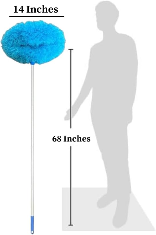 Evelots Ceiling Fan Blade Brush Cleaner - Image 2