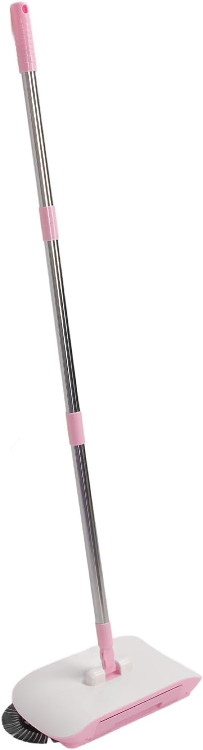 Carpet Sweeper Manual Push Handheld, Push Sweeper 2 in 1 Hand Floor Hand - Image 2