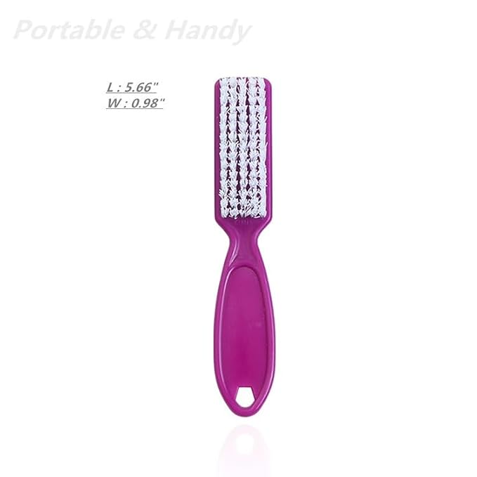 6Pcs Nail Brush for Cleaning Fingernails, Handle Grip Cleaning Brush for Nail - Image 2