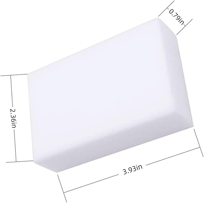 Melamine Sponge, 100 Pack Magic Sponges Eraser Foam Cleaning Pads, Wall Cleaner - Image 6