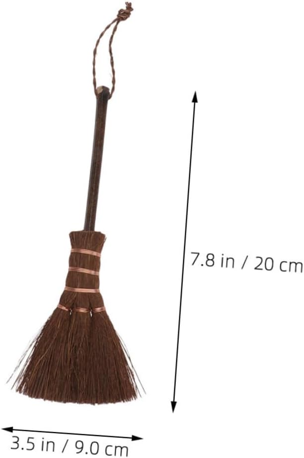 2pcs Hair Removal Broom for Carpet Hard Floors Mini Sweeper Broom Set for Pet - Image 2