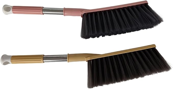 2 Pack Soft Bristle Bed Sheets Sweeping Cleaning Brush by Jilukibo