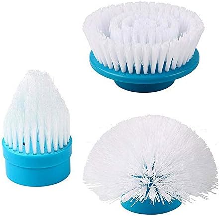 Replacement Brush Heads for Hurricane Spin Scrubber by SUSIFT