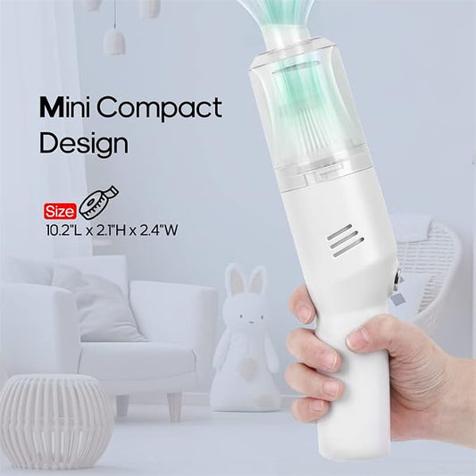 Wireless Mini Car Vacuum Cleaner Portable Rechargeable, Handheld Vacuums - Image 2