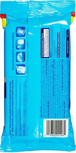 Windex Glass Wipes, Pre-Moistened | Original Scent | 38 Count | Pack of 2 - Image 3