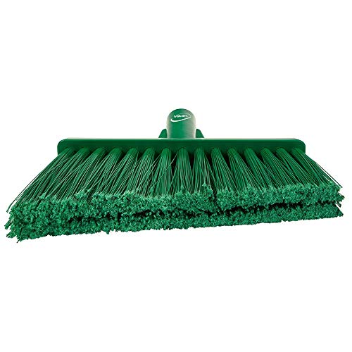 Vikan 29162 Flagged, Soft Angled Broom Green - Image 3