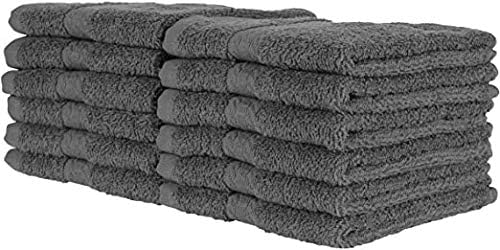 100% Cotton Washcloth Set – Soft, Absorbent Face Towels by QUBA+LINEN