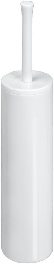 iDesign Una BPA-Free Plastic Toilet Bowl Brush and Holder Set by iDesign