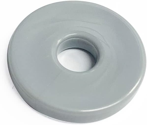 Homacer Sliding Barn Door Hardware Gray Plastic 3/16in Washer Set of 4 by HOMACER