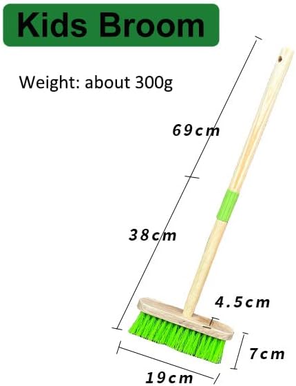 Kids Broom-Wooden Handle Small Broom - Image 3