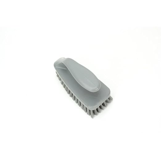 SPARTA Scrub Brush with Iron Shaped Handle and Stiff Bristles, Heavy Duty - Image 3