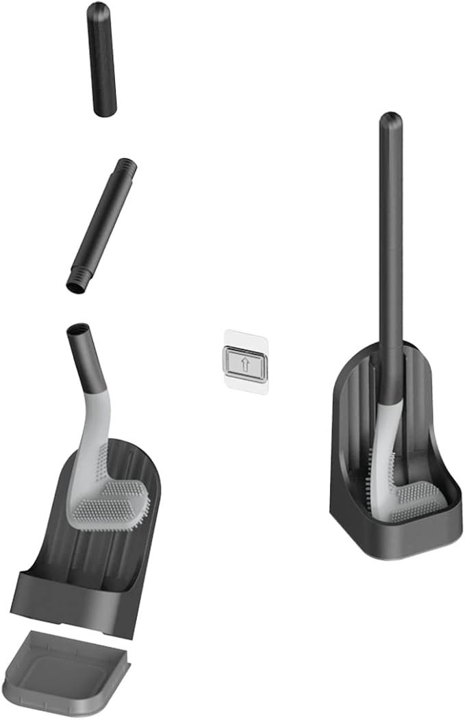 Toilet Brush, Long Handle Golf Toilet Brush - Image 6
