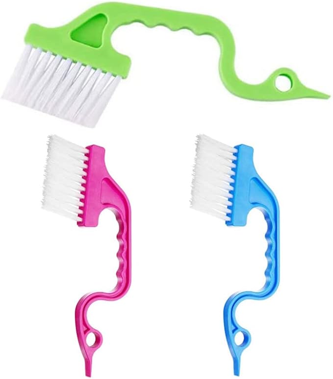 3Pcs Hand-held Groove Gap Cleaning Tools Door Window Track Kitchen Cleaning - Image 4