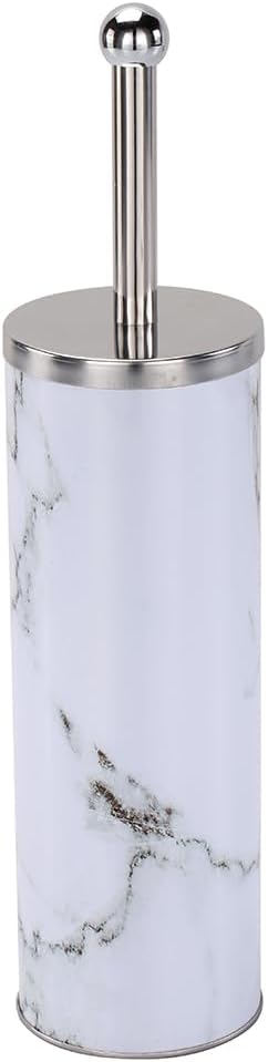 Zahari Home Marble Toilet Bowl Brush and Holder - Image 6