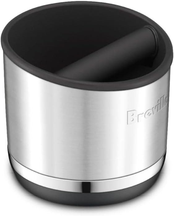 Breville BEA501BSS Knock Box 10 Espresso Machine Accessory, 10 Puck Capacity - Image 2