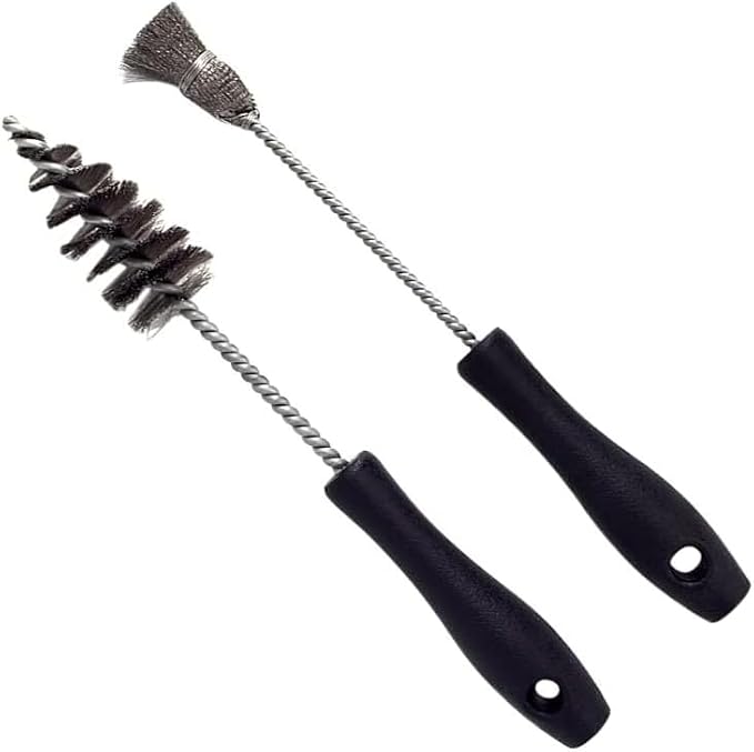2PC Injector Sleeve Cup Bore Seat Cleaning Brush Fit - Image 5