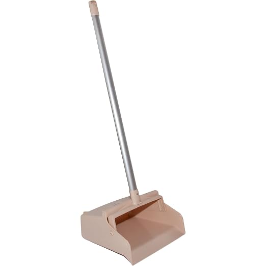SPARTA Upright Dustpan with Aluminum Handle, Serrated Edge by CarlisleFoodServiceProducts