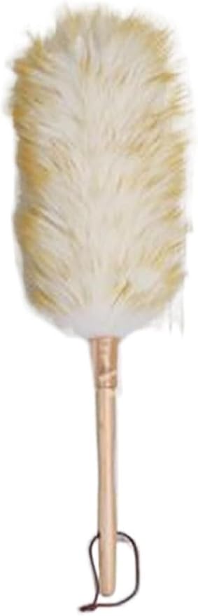 Feather Duster, Cleaning Brush Wood Handle Duster Furniture Dust Sweeping Car by Unknown