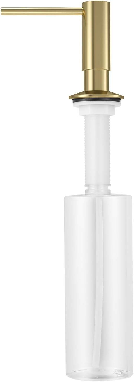 Samodra Sink Soap Dispenser, Metal Pump Head Liquid Lotion Countertop Kitchen - Image 2